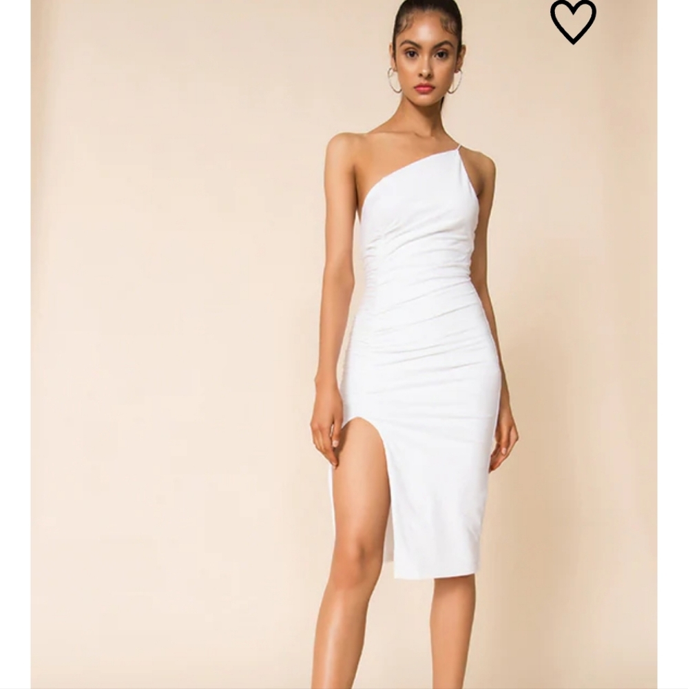 COPY - New Brynn Ruched Midi Dress